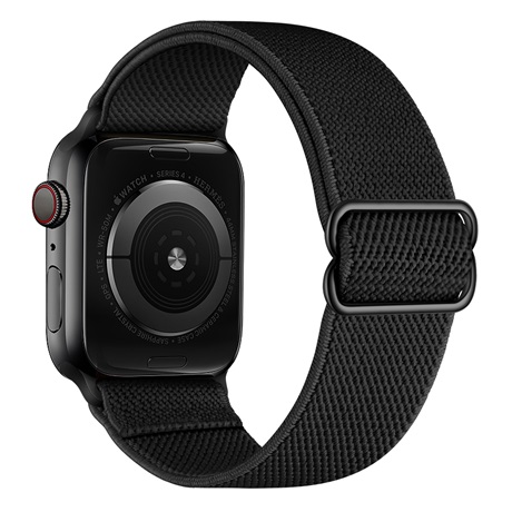 APPLE WATCH ÁLLÍTHATÓ RUGALMAS SZÖVET ÓRASZÍJ/FEKETE/ 38/40/41 mm 1 APPLE WATCH ÁLLÍTHATÓ RUGALMAS SZÖVET ÓRASZÍJ/FEKETE/ 38/40/41 mm