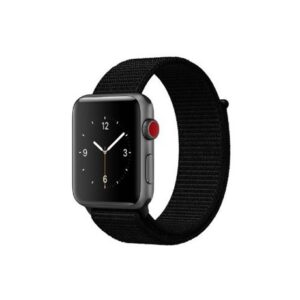 APPLE WATCH UTANGYARTOTT RUGALMAS SZOVET ORASZIJ FEKETE 4244 MM i290524