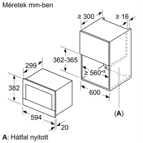 MIKROHULLÁMÚ SÜTŐ BEÉPÍTHETŐ 3 MIKROHULLÁMÚ SÜTŐ BEÉPÍTHETŐ - Image 3