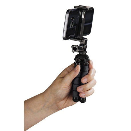 GOPRO/SMARTPHONE "FLEX" MINI ÁLLVÁNY, FEKETE 3 GOPRO/SMARTPHONE "FLEX" MINI ÁLLVÁNY, FEKETE - Image 3