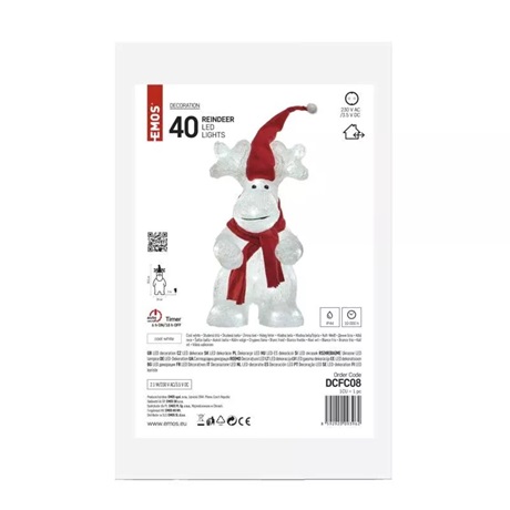 KARÁCSONYI DÍSZ RÉNSZARVAS 7 KARÁCSONYI DÍSZ RÉNSZARVAS - Image 7