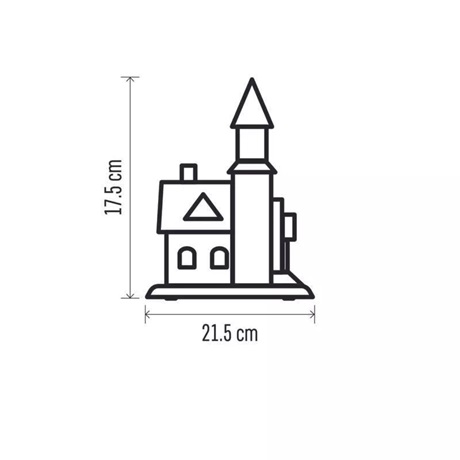 KARÁCSONYI DÍSZ TEMPLOM 6 KARÁCSONYI DÍSZ TEMPLOM - Image 6