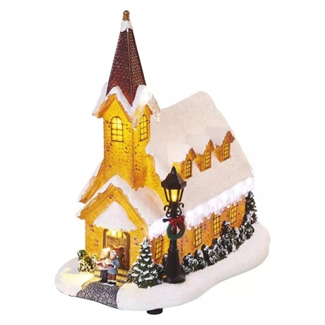 KARÁCSONYI DÍSZ TEMPLOM 3 KARÁCSONYI DÍSZ TEMPLOM - Image 3