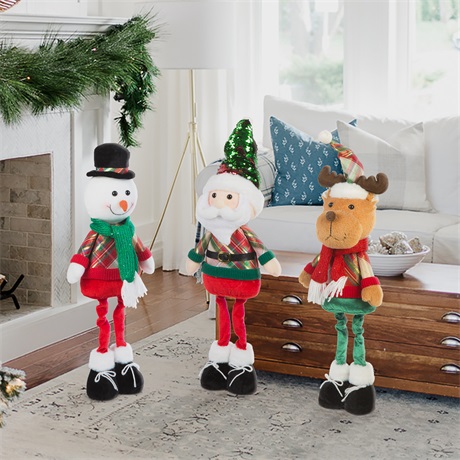 KARÁCSONYI TEXTIL HÓEMBER FIGURA 58 X 18 X 13 CM 2 KARÁCSONYI TEXTIL HÓEMBER FIGURA 58 X 18 X 13 CM - Image 2