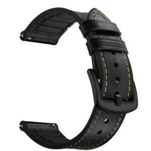 KIVUL PUHA BOR BELUL SZILIKON ORASZIJ FEKETE 22MM i293312