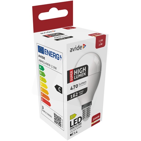 LED GLOBE IZZÓ MINI G45 2.9W E14 WW 3000K SUPER HIGH LUMEN - Image 3