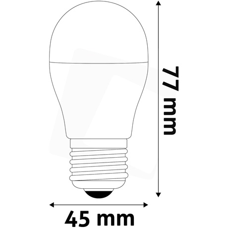 LED GLOBE IZZÓ MINI G45 2.9W E27 NW 4000K SUPER HIGH LUMEN - Image 2