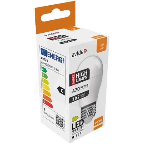 LED GLOBE IZZÓ MINI G45 2.9W E27 NW 4000K SUPER HIGH LUMEN - Image 3