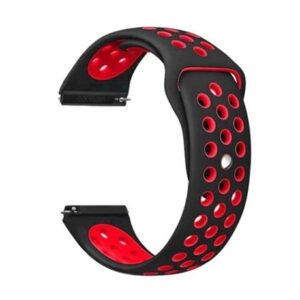 LELEGZO SZILIKON ORASZIJ FEKETE PIROS 20MM i344428