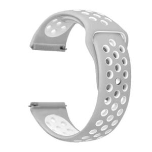 LELEGZO SZILIKON ORASZIJ SZURKE FEHER 22MM i268322