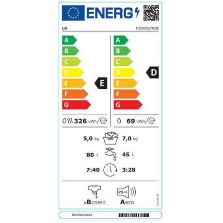 MOSÓ-SZÁRÍTÓGÉP KESKENY 9 MOSÓ-SZÁRÍTÓGÉP KESKENY - Image 9