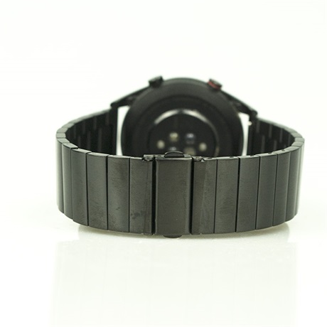 NAGY LÁNCSZEMES FÉM ÓRASZÍJ / FEKETE / 20MM 2 NAGY LÁNCSZEMES FÉM ÓRASZÍJ / FEKETE / 20MM - Image 2