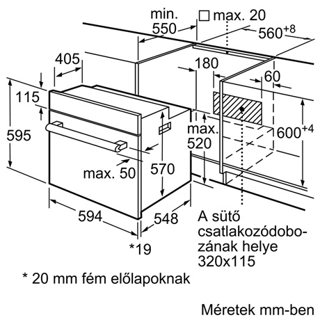 SÜTŐ BEÉPÍTHETŐ ELEKTROMOS 7 SÜTŐ BEÉPÍTHETŐ ELEKTROMOS - Image 7
