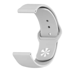 SZILIKON ORASZIJ GOMB CSATTAL SZURKE 20MM i268517