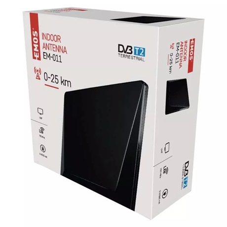 SZOBAANTENNA EM-011, 0–25 KM, DVB-T2, LTE/4G SZŰRŐ 4 SZOBAANTENNA EM-011, 0–25 KM, DVB-T2, LTE/4G SZŰRŐ - Image 4