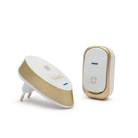 VEZETÉK NÉLKÜLI CSENGŐ FEHÉR 1 VEZETÉK NÉLKÜLI CSENGŐ FEHÉR