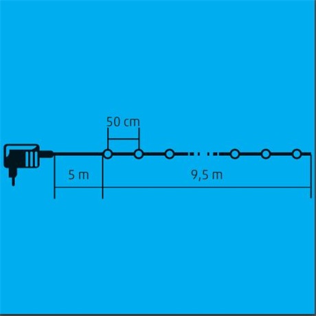 VILLANYKÖRTE FÉNYFŰZÉR 5 VILLANYKÖRTE FÉNYFŰZÉR - Image 5