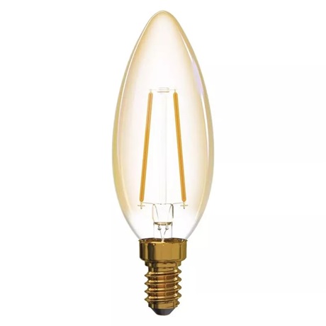 VINTAGE LED IZZÓ GYERTYA E14 2.1W 190LM WW+