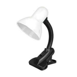 ASZTALI LAMPA E27 FEHER i601517