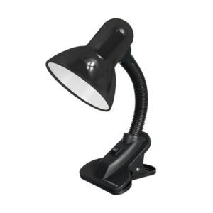 ASZTALI LAMPA E27 FEKETE i601557