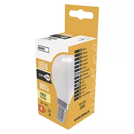 BASIC LED IZZÓ E14 8,3W 900LM MELEG FEHÉR 3 BASIC LED IZZÓ E14 8,3W 900LM MELEG FEHÉR - Image 3