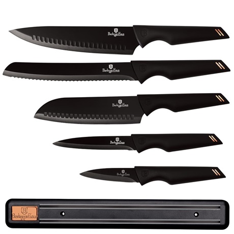 KÉSKÉSZLET6 RÉSZES, MÁGNESES AKASZTÓVAL 1 KÉSKÉSZLET6 RÉSZES, MÁGNESES AKASZTÓVAL