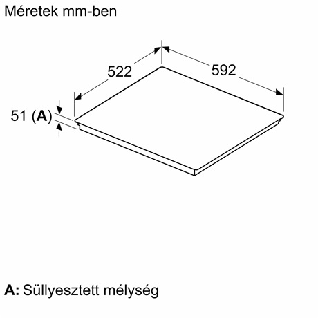 FŐZŐLAP BEÉPÍTHETŐ INDUKCIÓS 6 FŐZŐLAP BEÉPÍTHETŐ INDUKCIÓS - Image 6