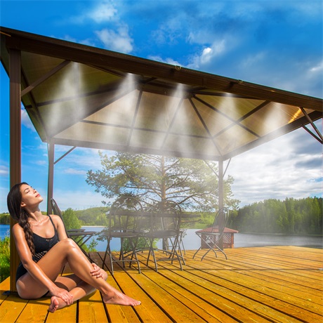 PÁRAKAPU ,10 M, 10 PORLASZTÓFEJ - FEKETE 1 PÁRAKAPU ,10 M, 10 PORLASZTÓFEJ - FEKETE