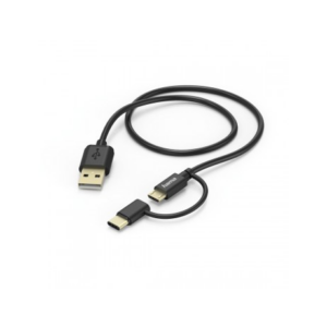 ADATKABEL MICRO USBUSB TYPE C 2IN1 1M i605009