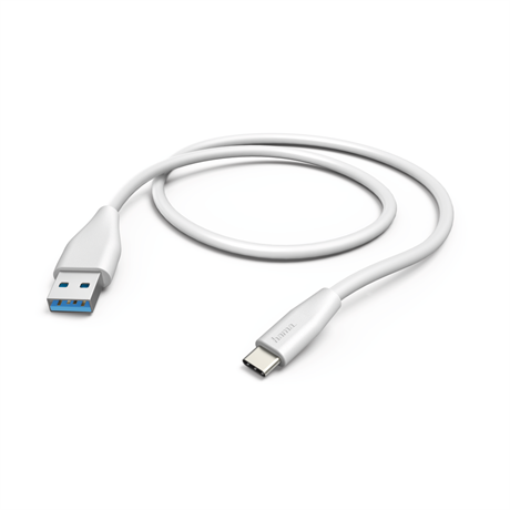 ADATKÁBEL USB 3.1,  TYPE-C/USB A, 1,5M, FEHÉR