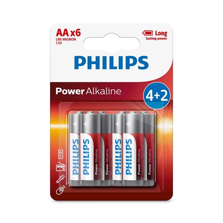 ELEM POWER ALKALI AA 6-BLISZTER 1 ELEM POWER ALKALI AA 6-BLISZTER