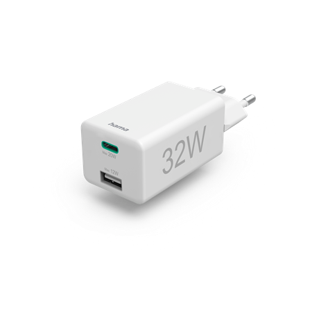 UNIVERZÁLIS HÁLÓZATI USB & TYPE-C TÖLTŐ,"PD/QC" (32W)