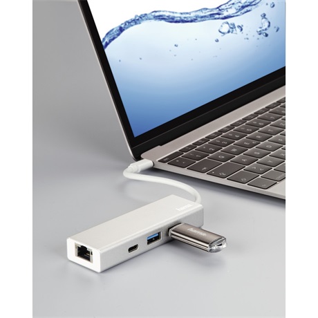 USB 3.2 GEN1 TYPE-C HUB (2 USB, 1 USB TYPE-C) +LAN 2 USB 3.2 GEN1 TYPE-C HUB (2 USB, 1 USB TYPE-C) +LAN - Image 2