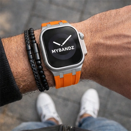 APPLE WATCH ELEMENT-NARANCS(EZÜST) 44/45/46 ÉS 49 MM 2 APPLE WATCH ELEMENT-NARANCS(EZÜST) 44/45/46 ÉS 49 MM - Image 2