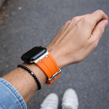 APPLE WATCH ELEMENT-NARANCS(EZÜST) 44/45/46 ÉS 49 MM 3 APPLE WATCH ELEMENT-NARANCS(EZÜST) 44/45/46 ÉS 49 MM - Image 3