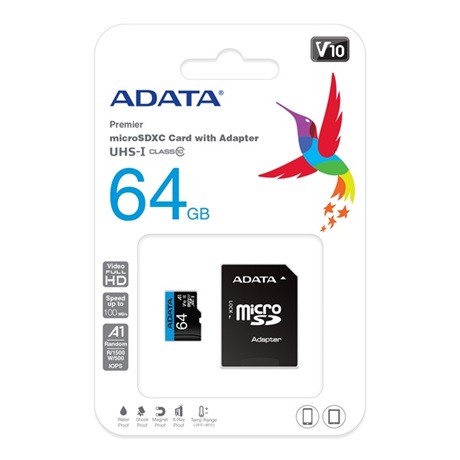 MEMÓRIAKÁRTYA MICROSD 64GB 1 MEMÓRIAKÁRTYA MICROSD 64GB