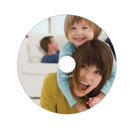 DVD+R LEMEZ, NYOMTATHATÓ, MATT, ID, 4,7GB, 16X, 1 DB, NORMÁL TOK - Image 2