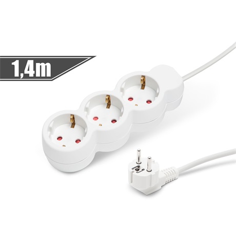 ELOSZTÓ 3-AS 3x1.0MM - 1,4M 1 ELOSZTÓ 3-AS 3x1.0MM - 1,4M