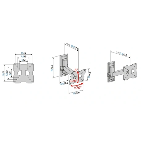 FALI KONZOL VESA 100 5 FALI KONZOL VESA 100 - Image 5