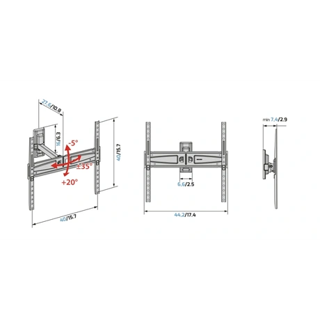 FALI KONZOL VESA 400 8 FALI KONZOL VESA 400 - Image 8