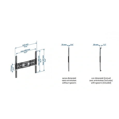 FALI KONZOL VESA 400 4 FALI KONZOL VESA 400 - Image 4