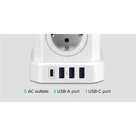 HUB 9IN1 GAN, FEHÉR 7 HUB 9IN1 GAN, FEHÉR - Image 7