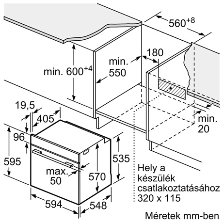 SÜTŐ BEÉPÍTHETŐ GŐZ FUNKCIÓVAL 5 SÜTŐ BEÉPÍTHETŐ GŐZ FUNKCIÓVAL - Image 5