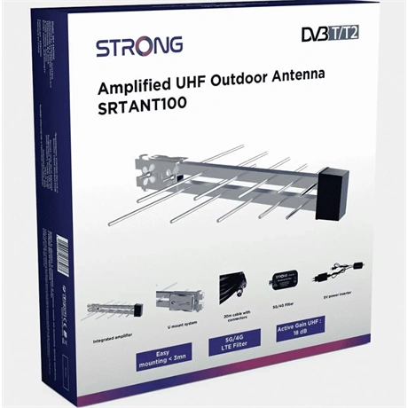 UHF KÜLTÉRI ANTENNA 16-18dB DVB-T/T2 3 UHF KÜLTÉRI ANTENNA 16-18dB DVB-T/T2 - Image 3