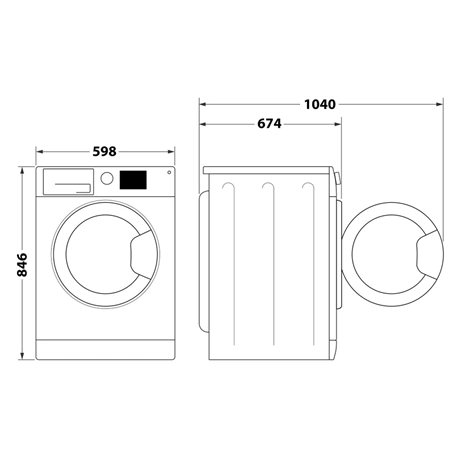 SZÁRÍTÓGÉP HŐSZIVATTYÚS 12 KG 7 SZÁRÍTÓGÉP HŐSZIVATTYÚS 12 KG - Image 7