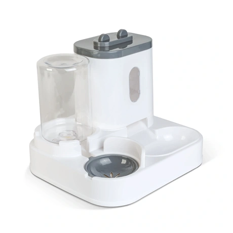 AUTOMATA KISÁLLAT ETETŐ ÉS VÍZTARTÓ- 1000 ML VÍZ, 2300 ML TÁP 2 AUTOMATA KISÁLLAT ETETŐ ÉS VÍZTARTÓ- 1000 ML VÍZ, 2300 ML TÁP - Image 2