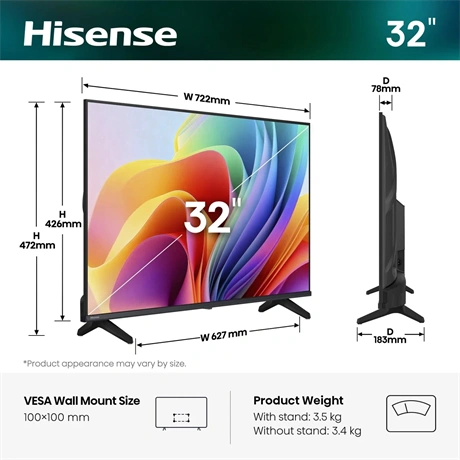 TV 32" HD SMART LED 2 TV 32" HD SMART LED - 2. kép