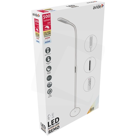 LED ÁLLÓLÁMPA REMO 9W CCT FEHÉR 2 LED ÁLLÓLÁMPA REMO 9W CCT FEHÉR - Image 2