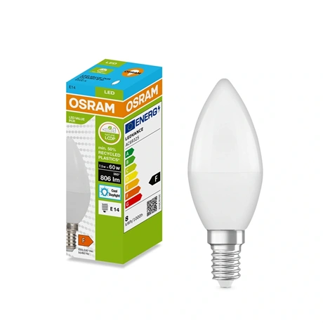 LED FÉNYFORRÁS 7,5W (60W), 6500K, 806LM, E14, HIDEG FEHÉR 6 LED FÉNYFORRÁS 7,5W (60W), 6500K, 806LM, E14, HIDEG FEHÉR - Image 6