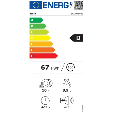 MOSOGATÓGÉP BEÉPÍTHETŐ 10 TERÍTÉK INTEGRÁLT 11 MOSOGATÓGÉP BEÉPÍTHETŐ 10 TERÍTÉK INTEGRÁLT - Image 11